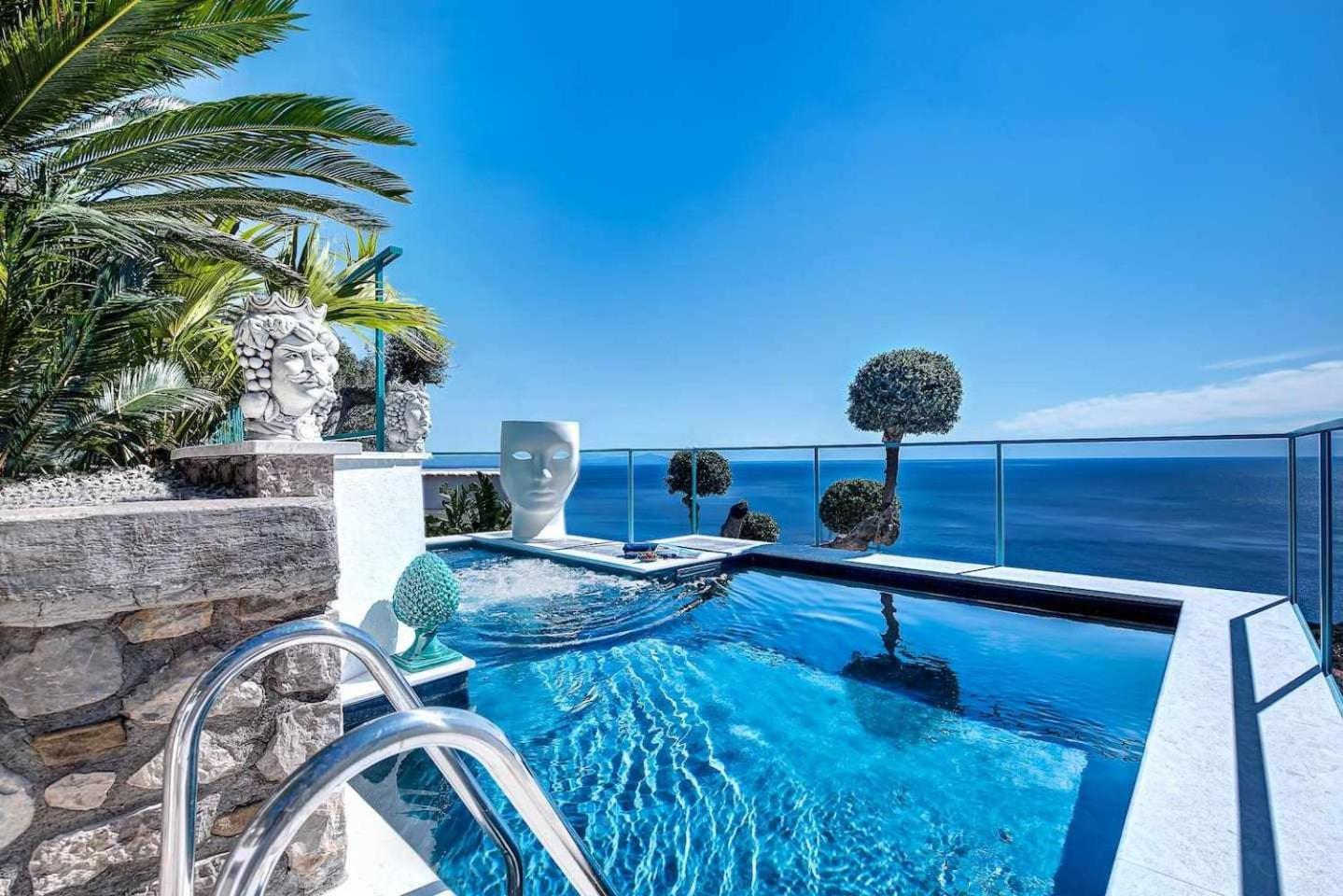 Villa Islamorada Pool And Sea View Massa Lubrense Exterior photo